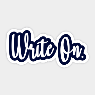 Write On Sticker